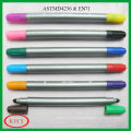Promotional Water based ink double tips water color pen for kids drawing
